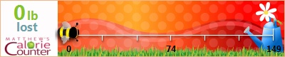 Celina's weight loss ticker