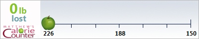 Debbie's weight loss ticker