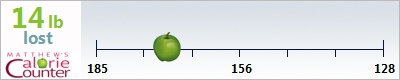 Debra Jacobs's weight loss ticker
