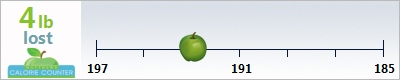 MATT's weight loss ticker