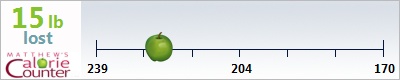 MaryRN's weight loss ticker