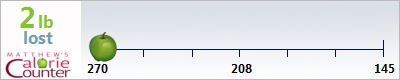 Mwhitefoot's weight loss ticker