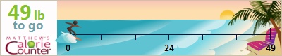 Vivi's weight loss ticker