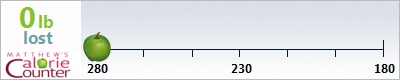 glen's weight loss ticker