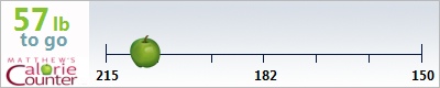 lisafrandsen's weight loss ticker