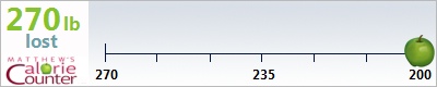 lizzie's weight loss ticker