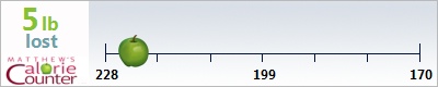 nflem's weight loss ticker