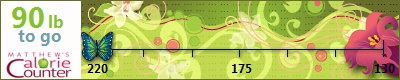 tiffany's weight loss ticker