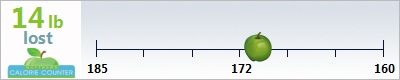getlean's weight loss ticker